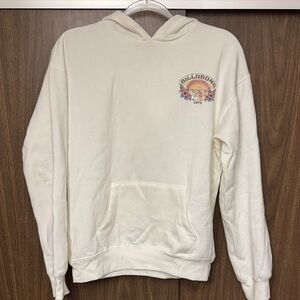 Billabong Floral Off-White Hoodie